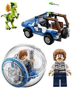 LEGO Jurassic World Dilophosaurus Ambush 75916 Building Kit Review